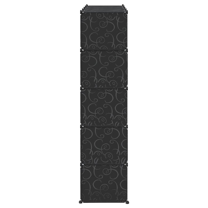 Organizzatore Portaoggetti con 20 Cubi e Aste per Appendere PP