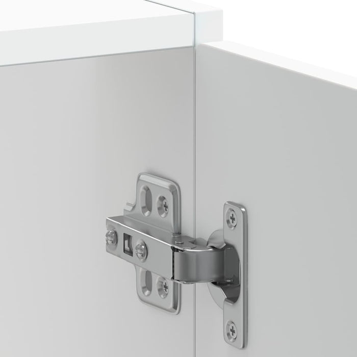 vidaXL Mobile base lavello Kalmar Bianco 60x46x81,5 cm in Truciolato