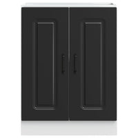 Mobile base lavello Kalmar Nero 60x46x81,5 cm in Truciolato 853438