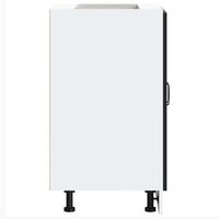 Mobile base lavello Kalmar Nero 60x46x81,5 cm in Truciolato 853438