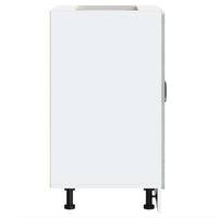 Mobile base lavello-Armadietto da bagno Kalmar Grigio Cemento 60x46x81,5 cm