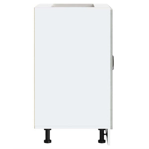 Mobile base lavello-Armadietto da bagno Kalmar Grigio Cemento 60x46x81,5 cm