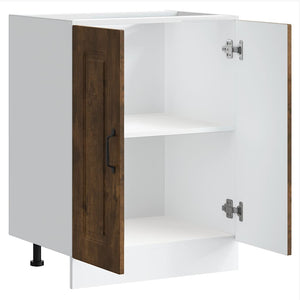 Mobile base lavello Kalmar Rovere Fumo 60x46x81,5 cm Truciolato 853442