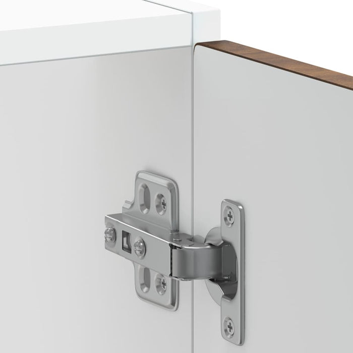 vidaXL Mobile base lavello Kalmar Rovere Fumo 60x46x81,5 cm Truciolato