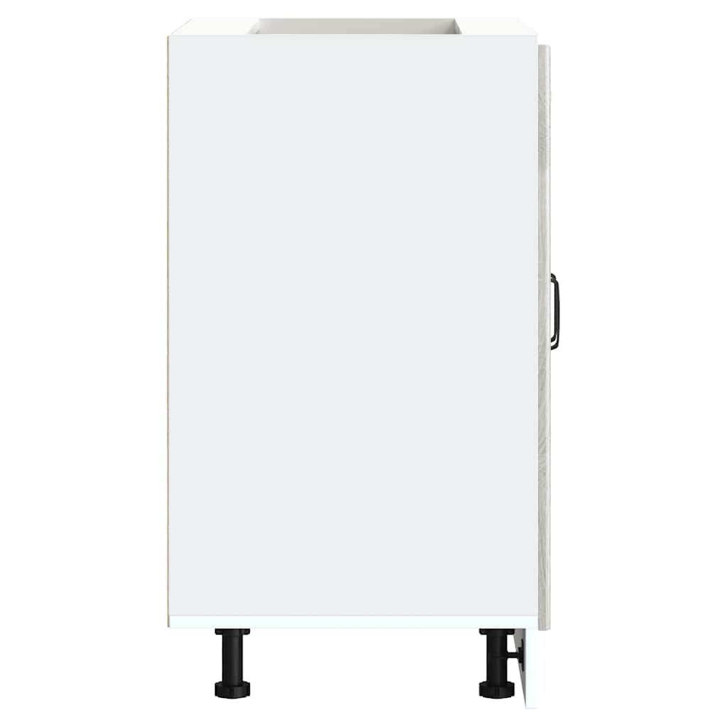 vidaXL Mobile base lavello Kalmar Grigio Sonoma 60x46x81,5 cm