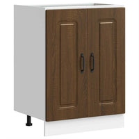 Mobile base lavello Kalmar Rovere Marrone 60x46x81,5 cm