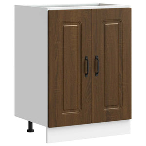 Mobile base lavello Kalmar Rovere Marrone 60x46x81,5 cm
