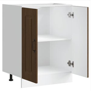 Mobile base lavello Kalmar Rovere Marrone 60x46x81,5 cm