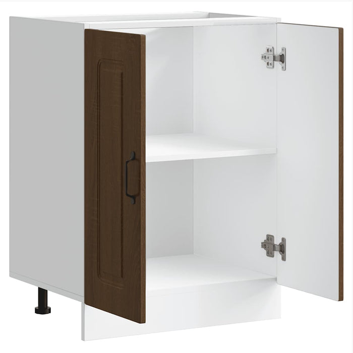Mobile base lavello Kalmar Rovere Marrone 60x46x81,5 cm 853444