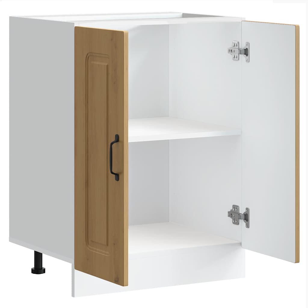 Mobile base lavello Kalmar Rovere Artigianale 60x46x81,5 cm