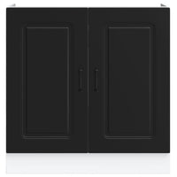Mobile base lavello Kalmar Nero 80x46x81,5 cm in Truciolato 853448