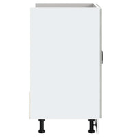 Mobile base lavello-Armadietto da bagno Kalmar Grigio Cemento 80x46x81,5 cm