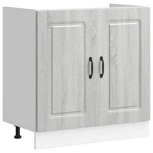 Mobile base lavello Kalmar Grigio Sonoma 80x46x81,5 cm 853453