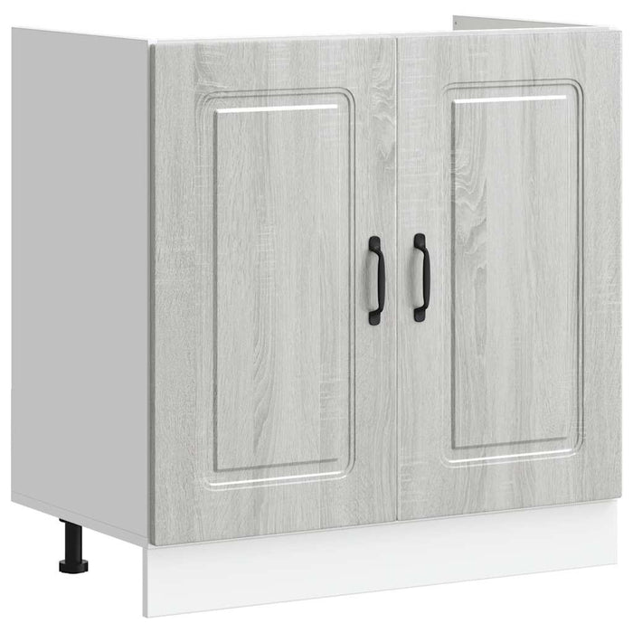 Mobile base lavello Kalmar Grigio Sonoma 80x46x81,5 cm