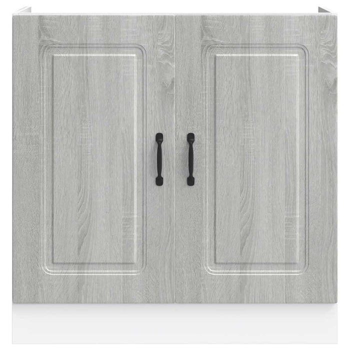 Mobile base lavello Kalmar Grigio Sonoma 80x46x81,5 cm 853453