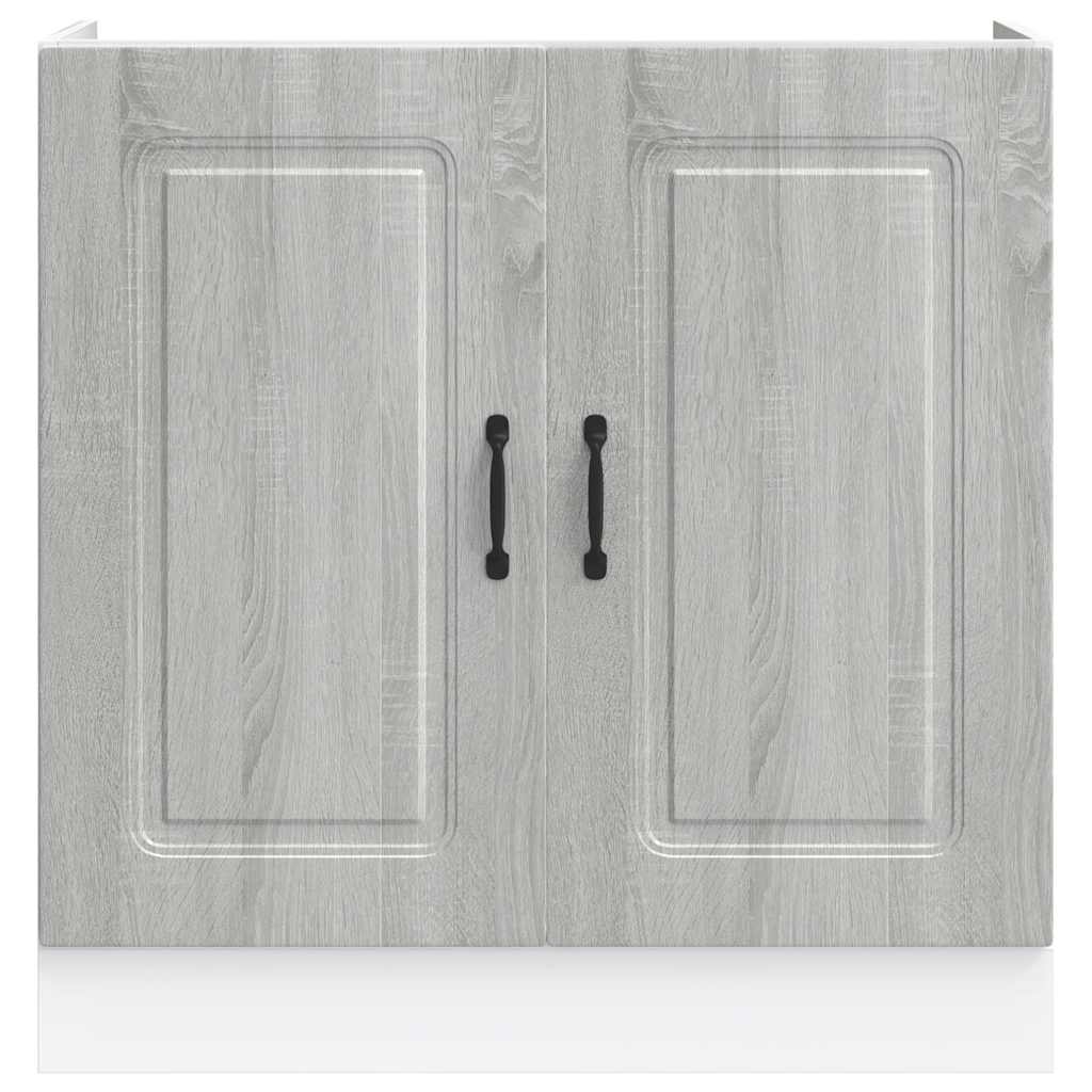 Mobile base lavello Kalmar Grigio Sonoma 80x46x81,5 cm