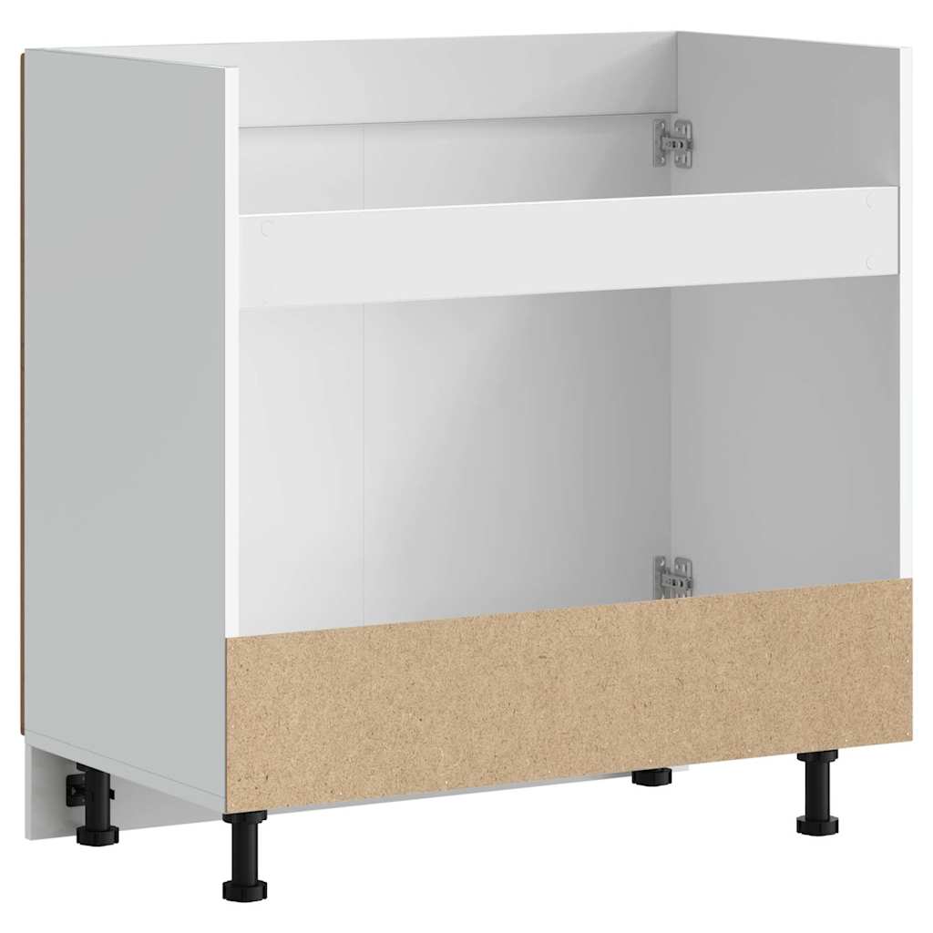 Mobile base lavello-Armadietto da bagno Kalmar Legno Vecchio 80x46x81,5 cm
