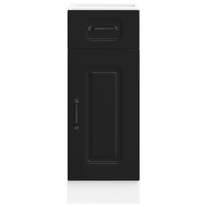 Base da Cucina Kalmar Nero in Legno Multistrato