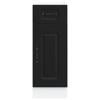 Base da Cucina Kalmar Nero in Legno Multistrato 853458