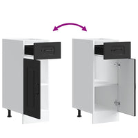 Base da Cucina Kalmar Nero in Legno Multistrato