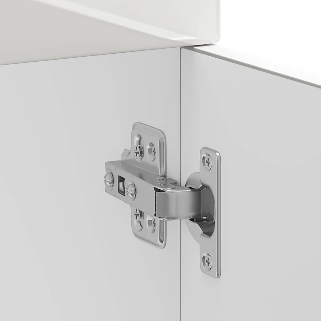 Base da Cucina Kalmar Bianco Lucido in Legno Multistrato 853459