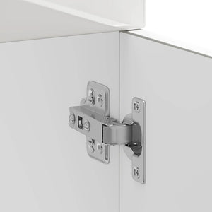 Base da Cucina Kalmar Bianco Lucido in Legno Multistrato 853459