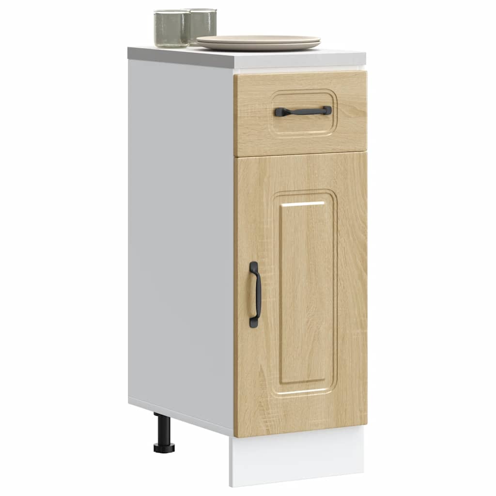 Base da Cucina Kalmar Rovere Sonoma in Legno Multistrato 853460