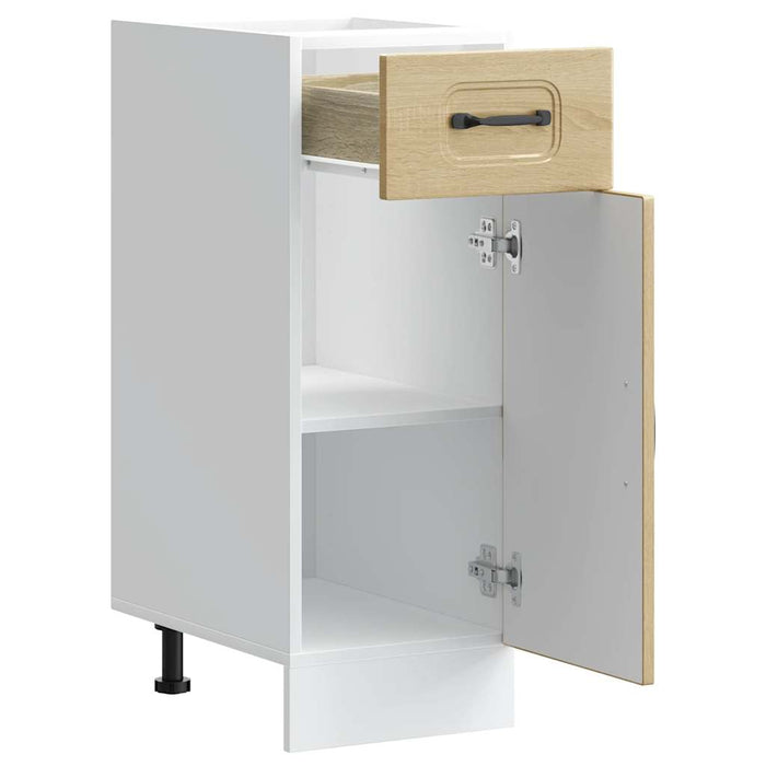 Base da Cucina Kalmar Rovere Sonoma in Legno Multistrato 853460