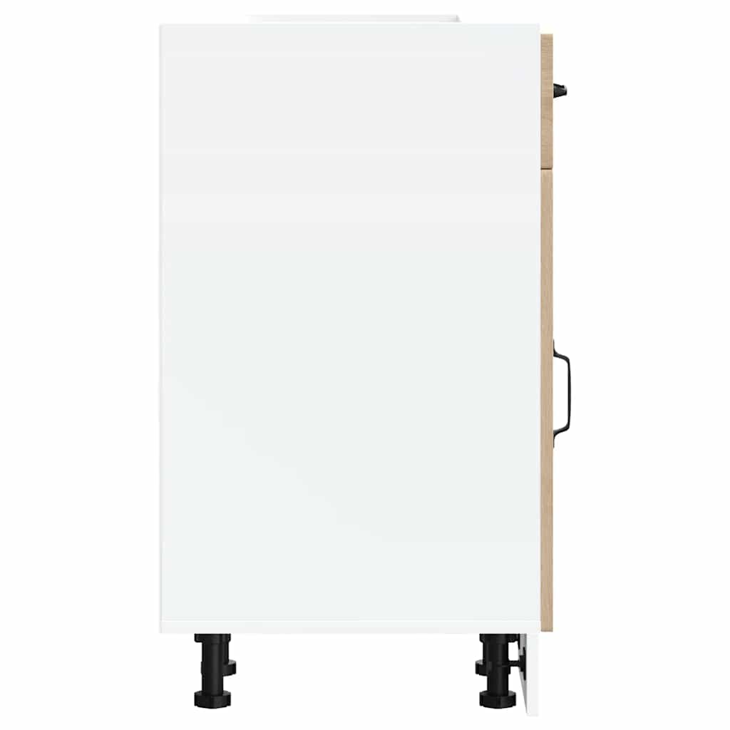 Base da Cucina Kalmar Rovere Sonoma in Legno Multistrato 853460