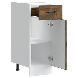 vidaXL Base da Cucina Kalmar Rovere Fumo in Legno Multistrato