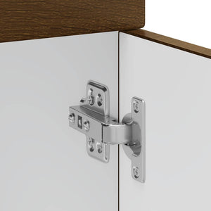 vidaXL Base da Cucina Kalmar Rovere Fumo in Legno Multistrato