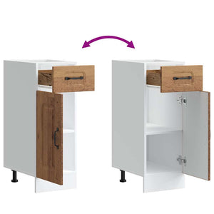 Base da Cucina Kalmar Legno Vecchio in Legno Multistrato 853465