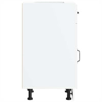 Base da Cucina-Mobile Base da Cucina Kalmar Bianco in Legno Multistrato 817908