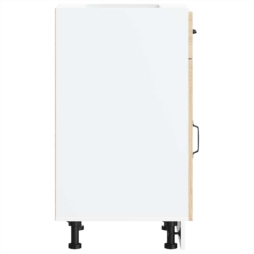 Base da Cucina Kalmar Rovere Sonoma in Legno Multistrato 853470