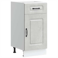 Base da Cucina Kalmar Grigio Cemento in Legno Multistrato 853471