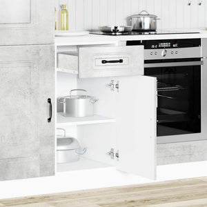 Base da Cucina Kalmar Grigio Cemento in Legno Multistrato
