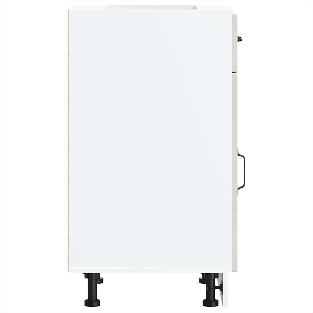 Base da Cucina Kalmar Grigio Cemento in Legno Multistrato