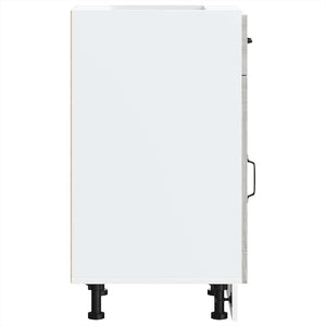 Base da Cucina Kalmar Grigio Sonoma in Legno Multistrato