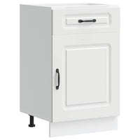 vidaXL Base da Cucina Kalmar Bianco in Legno Multistrato