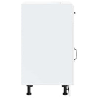 vidaXL Base da Cucina Kalmar Bianco in Legno Multistrato