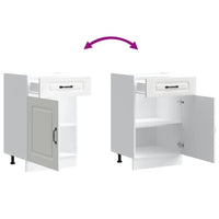 Base da Cucina Kalmar Bianco in Legno Multistrato 853477