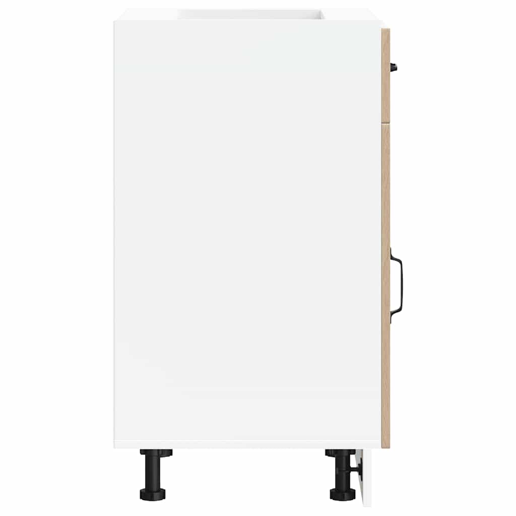 vidaXL Base da Cucina Kalmar Rovere Sonoma in Legno Multistrato