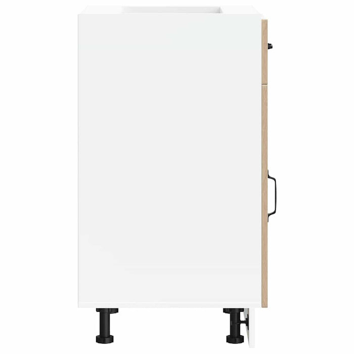 vidaXL Base da Cucina Kalmar Rovere Sonoma in Legno Multistrato