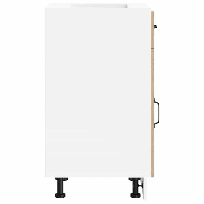 Base da Cucina Kalmar Rovere Sonoma in Legno Multistrato 853480