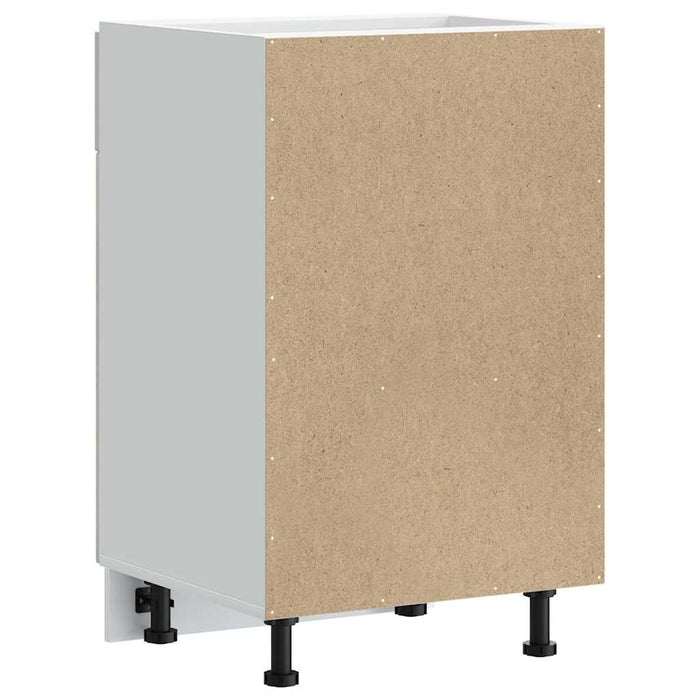 vidaXL Base da Cucina Kalmar Grigio Cemento in Legno Multistrato