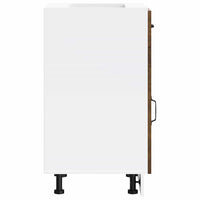 Base da Cucina-Mobile Base da Cucina Kalmar Rovere Fumo in Legno Multistrato 124921