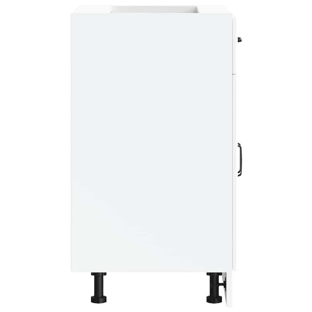 Base da Cucina Kalmar Bianco in Legno Multistrato 853487