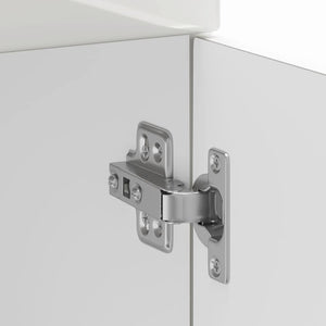 Base da Cucina Kalmar Bianco Lucido in Legno Multistrato 853489