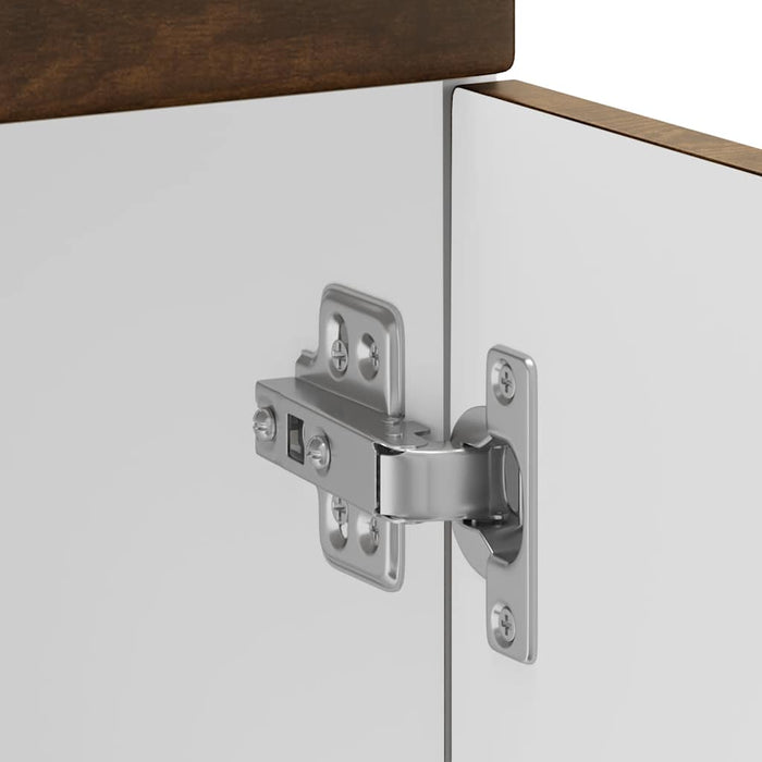 Base da Cucina Kalmar Rovere Fumo in Legno Multistrato 853492