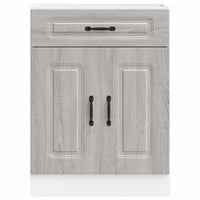 Base da Cucina Kalmar Grigio Sonoma in Legno Multistrato